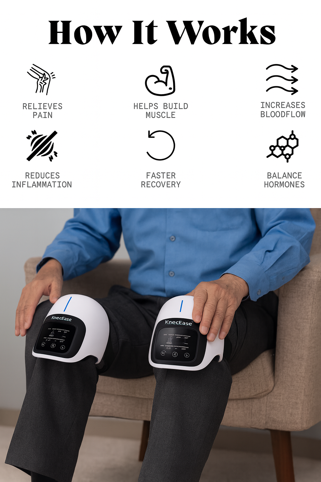KneeEase 1.0 Knee Massager