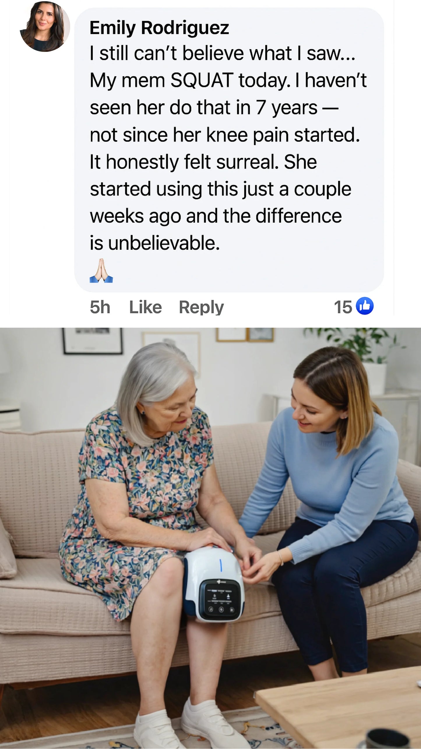 KneeEase 1.0 Knee Massager